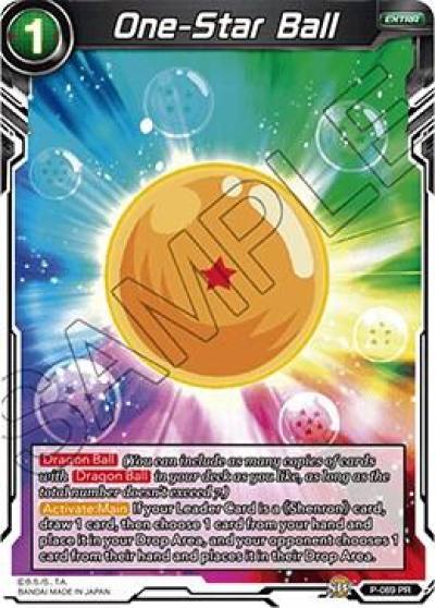 One Star Ball P-089 Promotion Cards Dragonball Super card