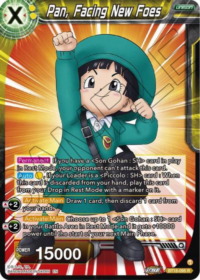 Pan Facing New Foes Foil BT18-095 Dawn of the Z-Legends Dragonball Super card