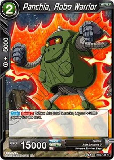 Panchia Robo Warrior DB2-144 Draft Box 05 - Divine Multiverse Dragonball Super card