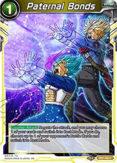 Paternal Bonds DB1-080 Draft Box 04 - Dragon Brawl Dragonball Super card