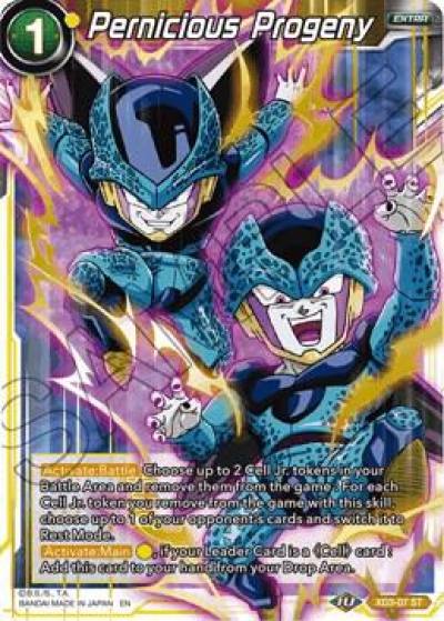 Pernicious Progeny XD3-07 Universal Onslaught Dragonball Super card