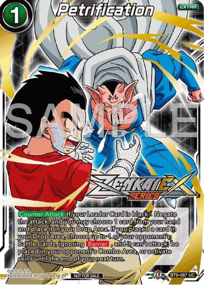 Petrification Event Pack 15 BT9-087 Promotion Cards Dragonball Super card