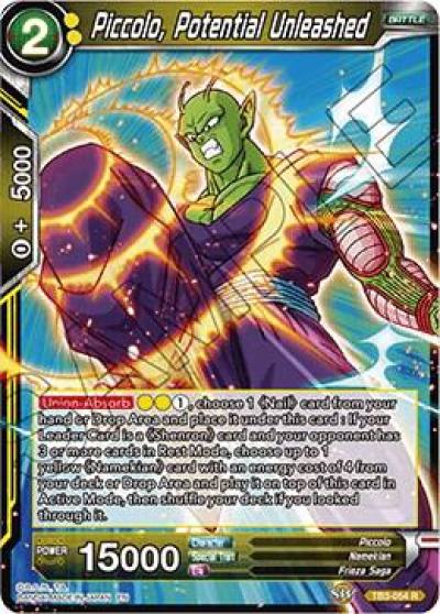 Piccolo Potential Unleashed TB3-054 Clash of Fates Dragonball Super card