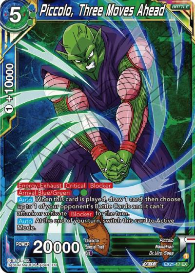 Piccolo Three Moves Ahead EX21-17 5th Anniversary Set Dragonball Super card