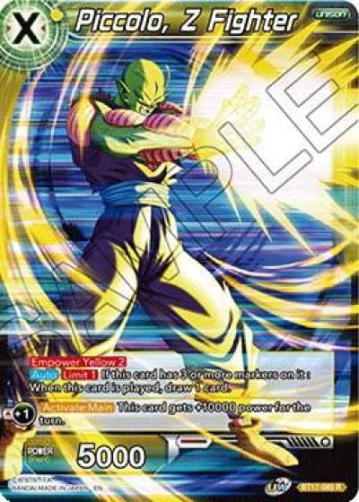 Piccolo Z Fighter BT17-085 Ultimate Squad Dragonball Super card