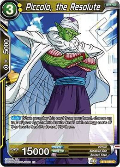 Piccolo the Resolute BT6-088 Destroyer Kings Dragonball Super card