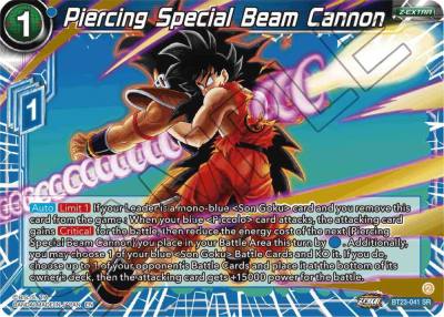 Piercing Special Beam Cannon BT23-041 Perfect Combination Dragonball Super card