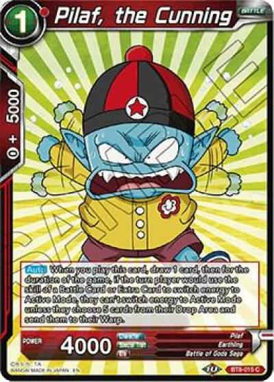 Pilaf the Cunning BT8-015 Malicious Machinations Dragonball Super card