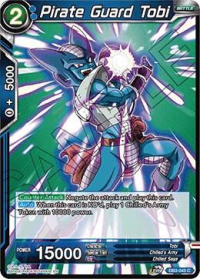 Pirate Guard Tobi DB3-045 Draft Box 06 - Giant Force Dragonball Super card