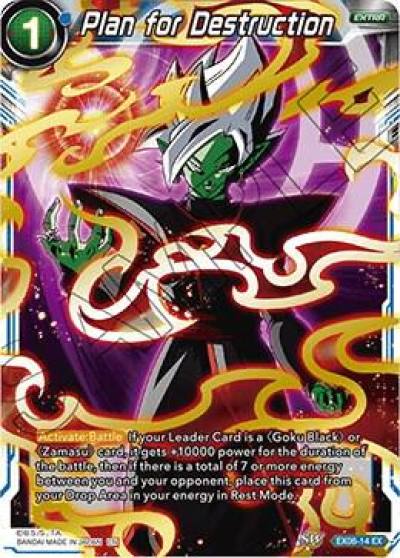 Plan for Destruction EX06-14 Special Anniversary Set Dragonball Super card