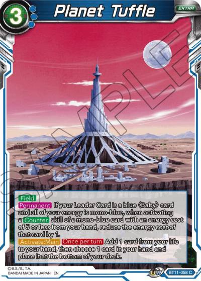 Planet Tuffle BT11-058 Vermilion Bloodline Dragonball Super card