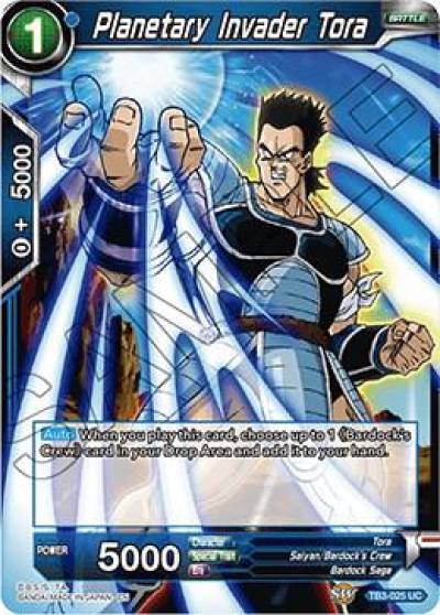 Planetary Invader Tora TB3-025 Clash of Fates Dragonball Super card