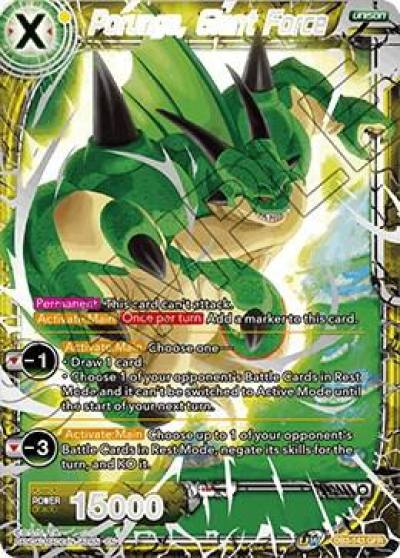 Porunga Giant Force DB3-143 Draft Box 06 - Giant Force Dragonball Super card