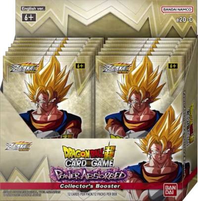 Power Absorbed Collector Booster Box  Power Absorbed Dragonball Super card