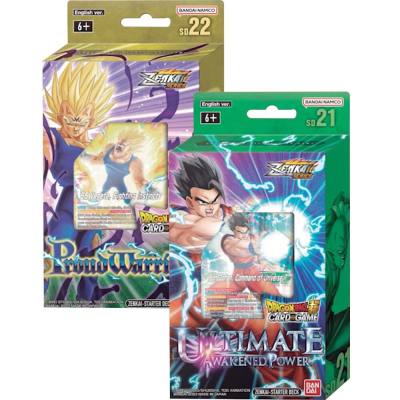 Power Absorbed Starter Decks Set of 2  Power Absorbed Dragonball Super card