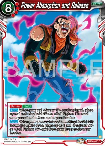 Power Absorption and Release BT26-030 Ultimate Advent Dragonball Super card