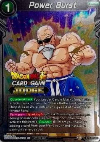 Power Burst BT5-115 Judge Promotion Cards Dragonball Super card