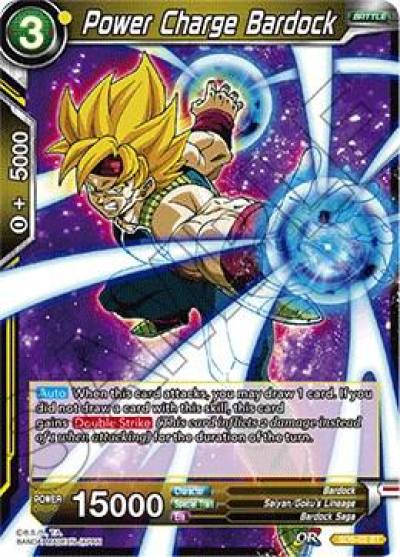 Power Charge Bardock SD5-02 Colossal Warfare Dragonball Super card