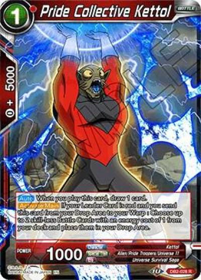 Pride Collective Kettol DB2-028 Draft Box 05 - Divine Multiverse Dragonball Super card