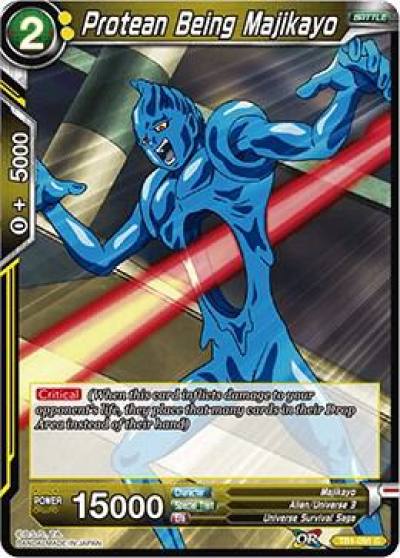 Protean Being Majikayo TB1-091 Tournament of Power Dragonball Super card