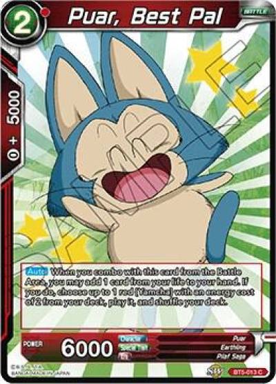 Puar Best Pal BT5-013 Miraculous Revival Dragonball Super card
