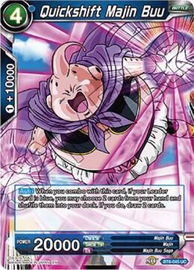 Quickshift Majin Buu BT6-045 Destroyer Kings Dragonball Super card