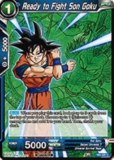 Ready to Fight Son Goku Event Pack 2 2018 TB1-027 Promotion Cards Dragonball Super card