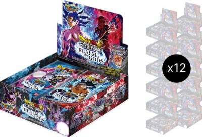 Realm of the Gods Booster Box Case Realm of the Gods Dragonball Super card