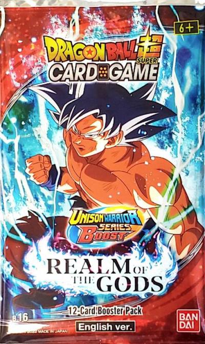 Realm of the Gods Booster Pack Realm of the Gods Dragonball Super card