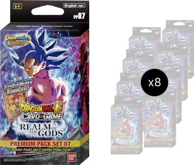 Realm of the Gods Premium Pack Set 07 Display Realm of the Gods Dragonball Super card