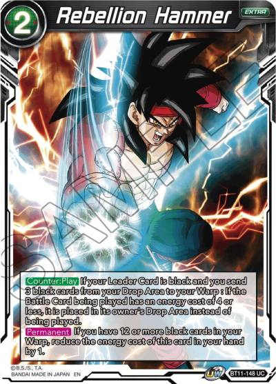 Rebellion Hammer BT11-148 Vermilion Bloodline Dragonball Super card