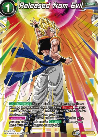 Released from Evil BT10-123 Rise of the Unison Warrior Dragonball Super card