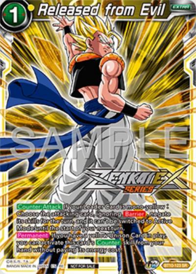 Released from Evil Event Pack 16 BT10-123 Promotion Cards Dragonball Super card