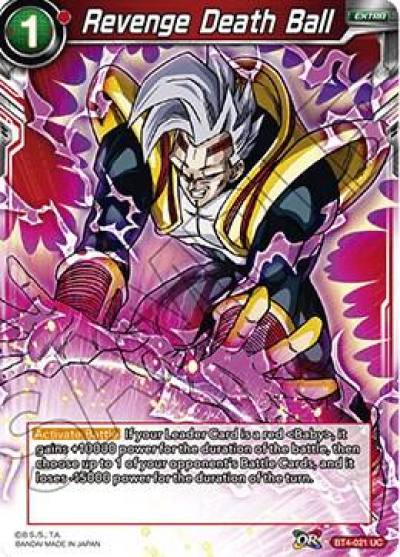 Revenge Death Ball BT4-021 Colossal Warfare Dragonball Super card