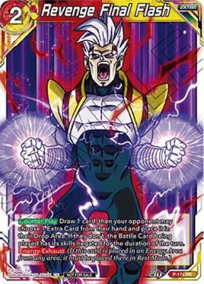 Revenge Final Flash P-171 Promotion Cards Dragonball Super card