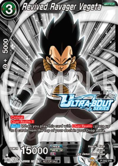 Revived Ravager Vegeta Event Pack 17 P-082 Promotion Cards Dragonball Super card