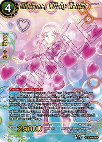Ribrianne Witchy Warrior SPR BT30-095 Three Glorious Fighters Dragonball Super card