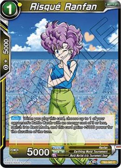 Risque Ranfan TB2-062 World Martial Arts Tournament Dragonball Super card