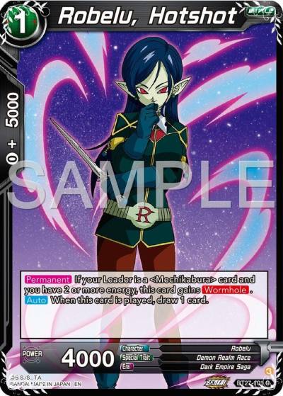 Robelu Hotshot BT27-101 History of Z Dragonball Super card