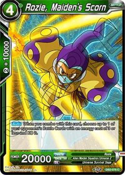 Rozie Maidens Scorn DB2-076 Draft Box 05 - Divine Multiverse Dragonball Super card
