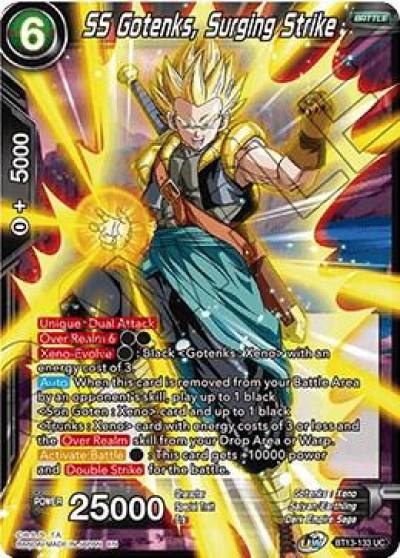 SS Gotenks Surging Strike BT13-133 Supreme Rivalry Dragonball Super card