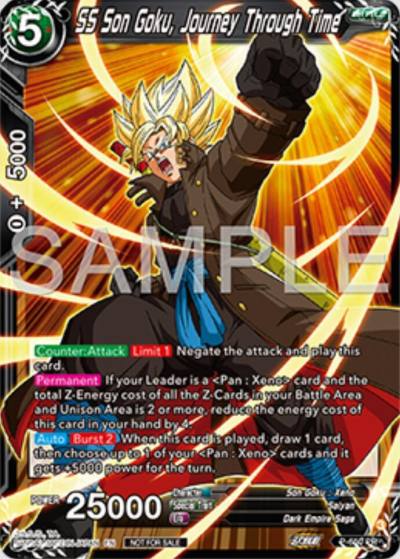 SS Son Goku Journey Through Time P-649 Tournament Promotion Cards Dragonball Super card