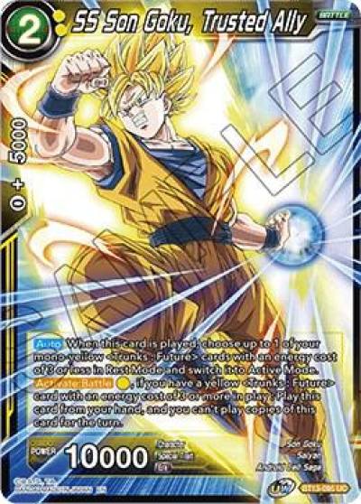 SS Son Goku Trusted Ally Foil BT13-095 Supreme Rivalry Dragonball Super card