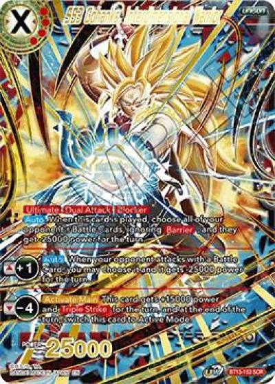 SS3 Gohanks Interdimensional Warrior BT13-153 Supreme Rivalry Dragonball Super card