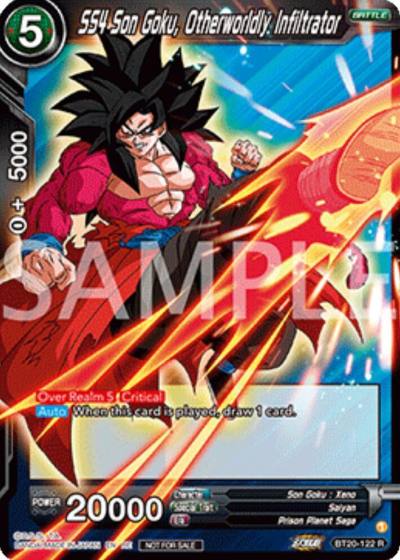 SS4 Son Goku Otherworldly Infiltrator Deluxe Pack 2025 Vol2 BT20-122 Promotion Cards Dragonball Super card