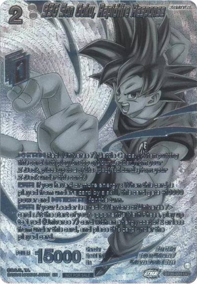 SSG Son Goku Rapidfire Response 2023 Offline Regionals Silver Print BT20-003 Promotion Cards Dragonball Super card