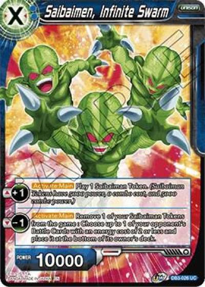 Saibaimen Infinite Swarm DB3-026 Draft Box 06 - Giant Force Dragonball Super card