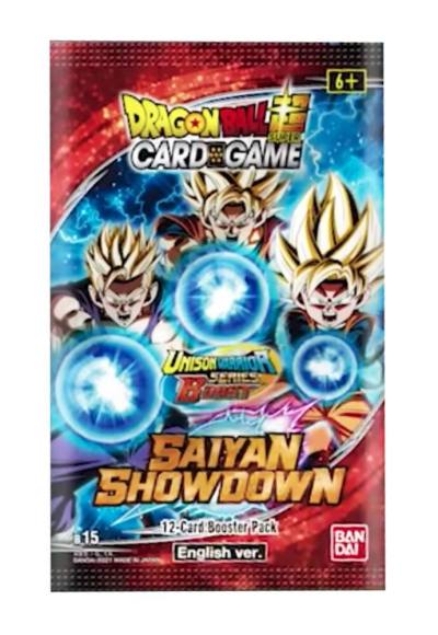 Saiyan Showdown Booster Pack  Saiyan Showdown Dragonball Super card
