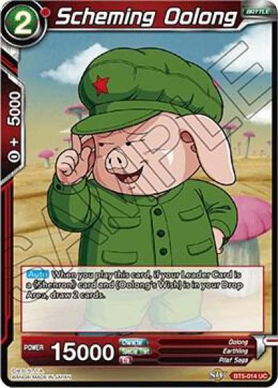 Scheming Oolong BT5-014 Miraculous Revival Dragonball Super card