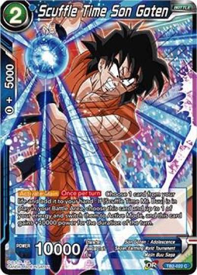 Scuffle Time Son Goten Foil TB2-022 World Martial Arts Tournament Dragonball Super card